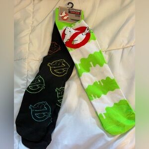 Ghostbusters Socks Two Pairs